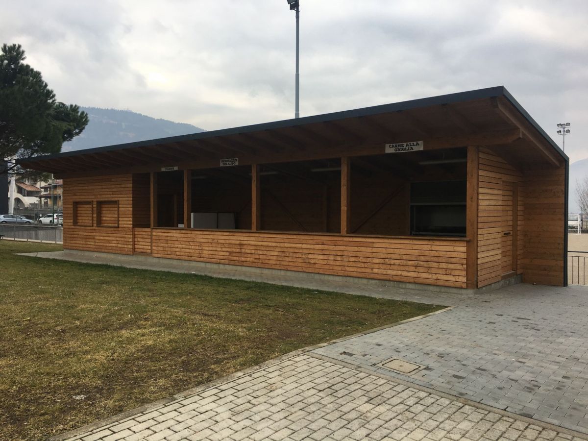 Baite e Chalet in legno BCL Bergamasca Costruzioni Legno Chiosco Attività ricettiva