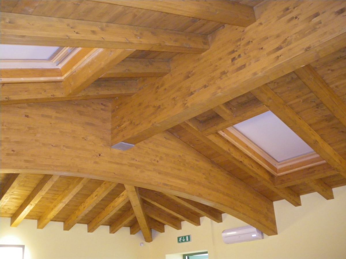 Tetti in Legno in legno BCL Bergamasca Costruzioni Legno Tetto legno lamellare cert. PEFC FSC - provincia di Bergamo