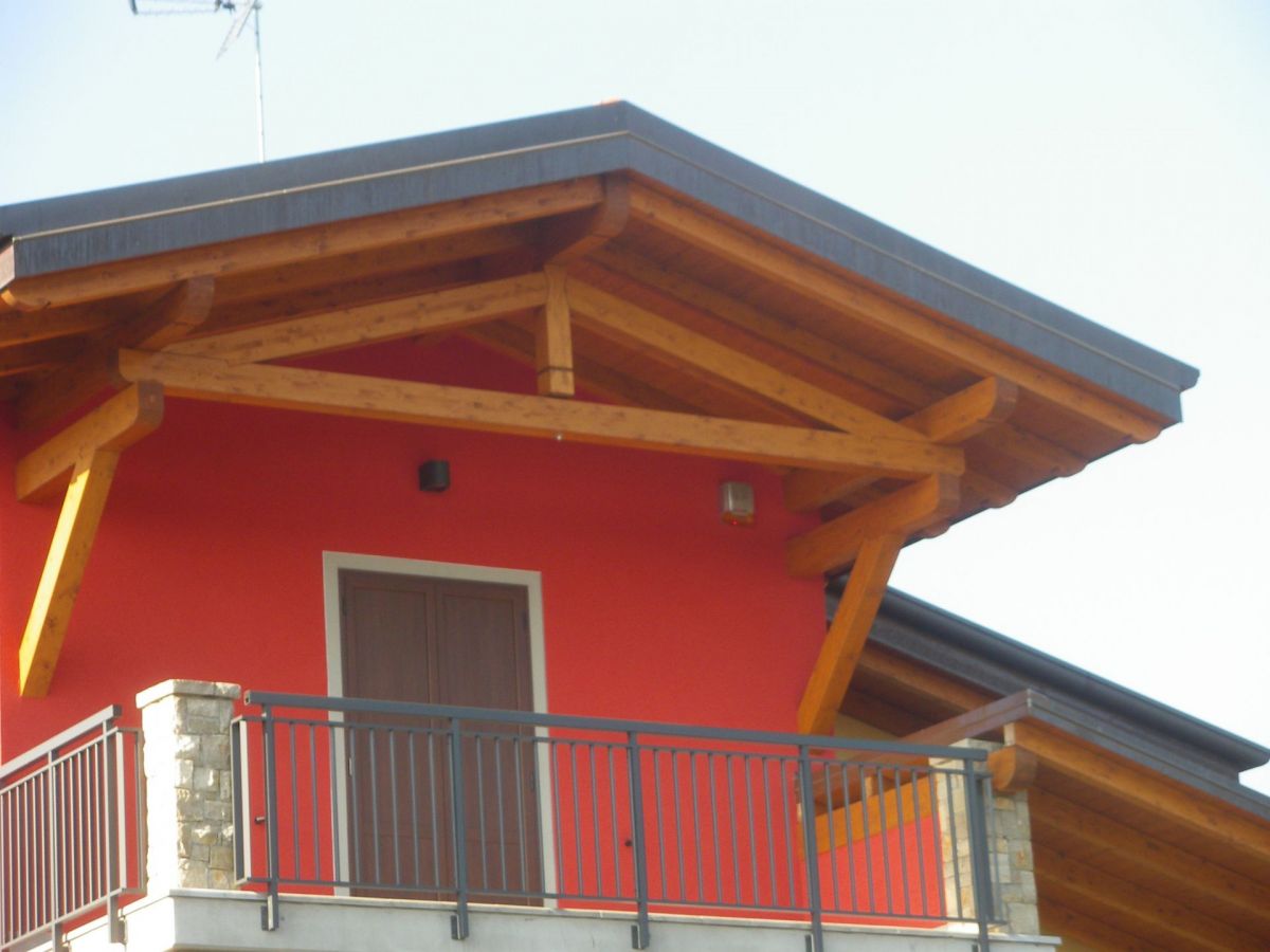 Case in legno BCL Bergamasca Costruzioni Legno Ampliamento in Legno Lamellare a Telaio certificato PEFC FSC