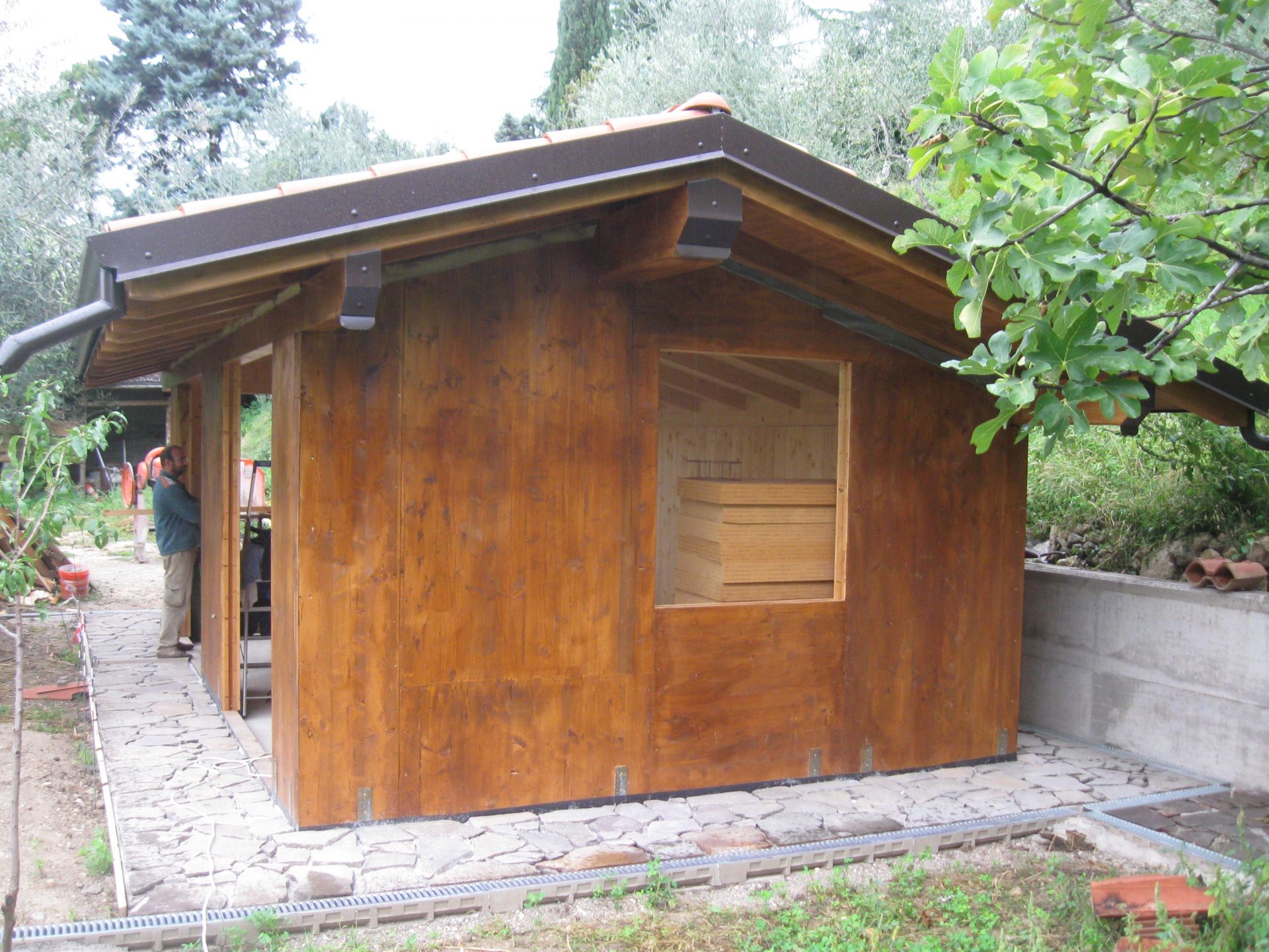 Case in legno Bergamasca Costruzioni Legno Casetta a Telaio 