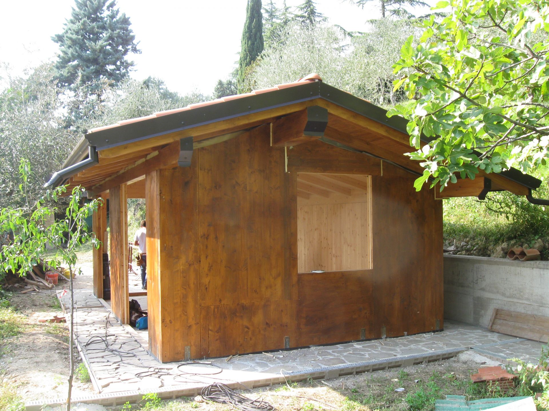 Case in legno Bergamasca Costruzioni Legno Casetta a Telaio 