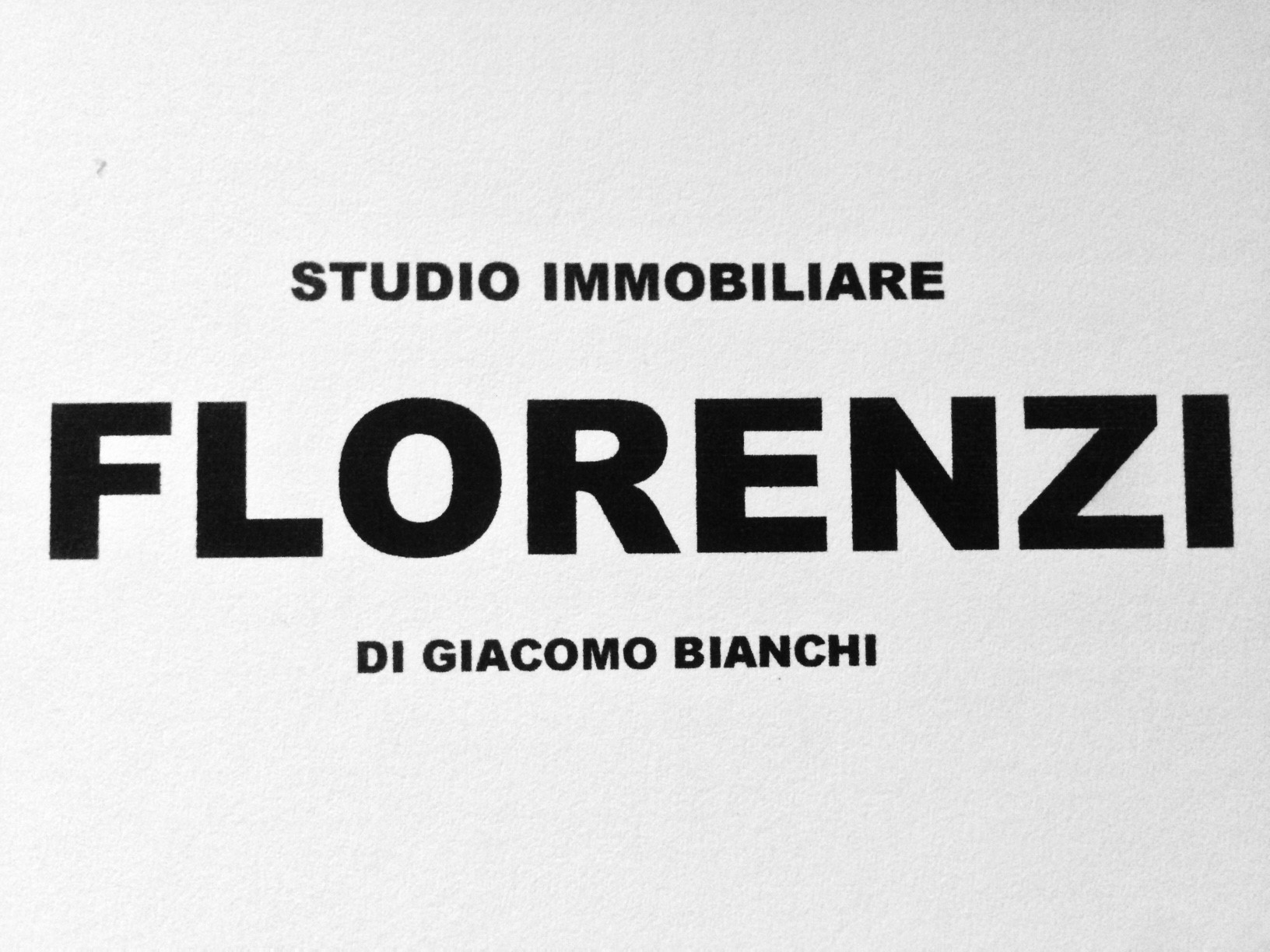 STUDIO IMMOBILIARE FLORENZI DI GIACOMO BIANCHI