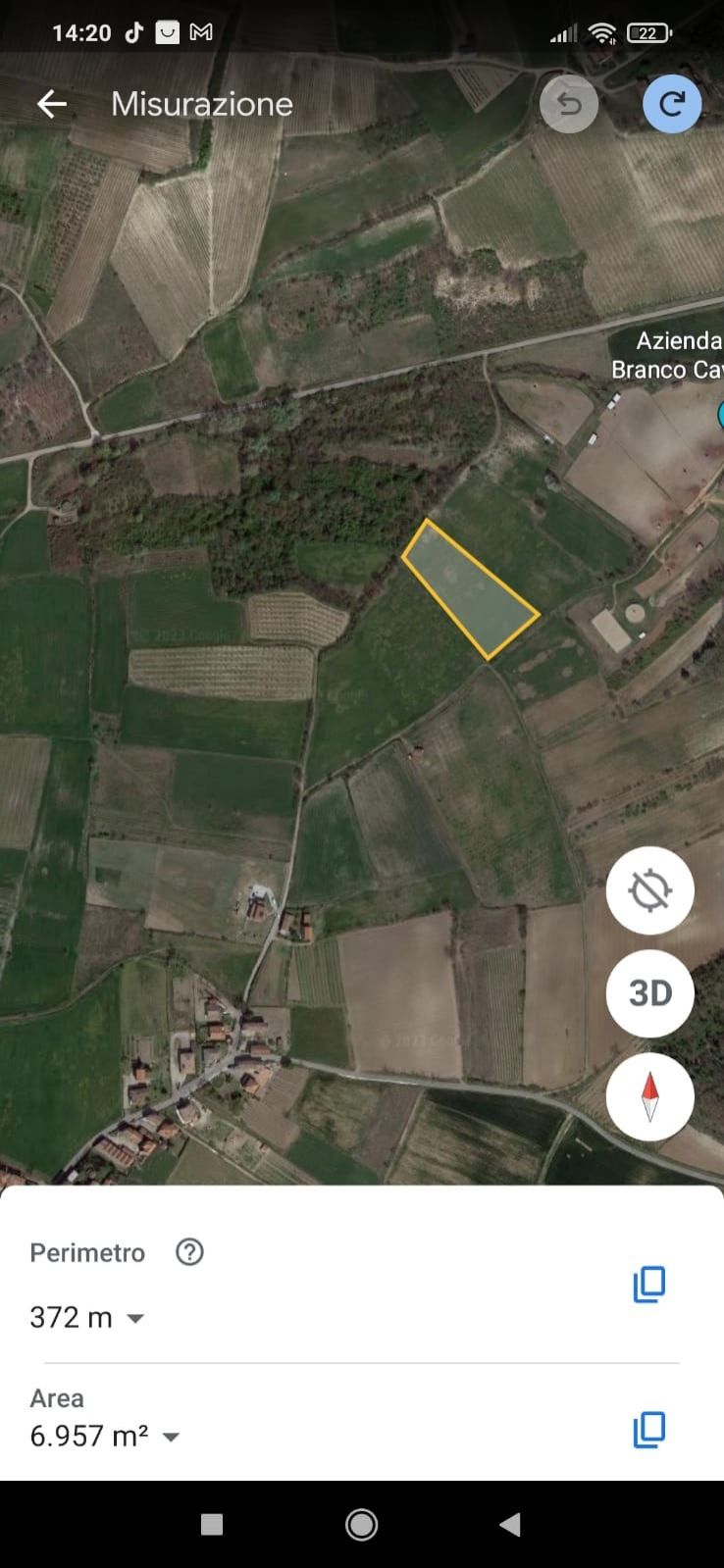 Terreno Agricolo Sarezzano 