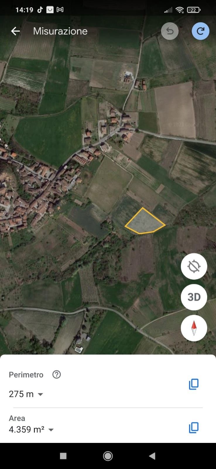 Vendita Terreno Agricolo Sarezzano