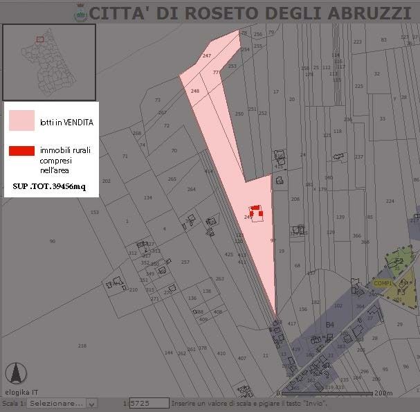 Terreno Agricolo in Vendita Roseto degli Abruzzi