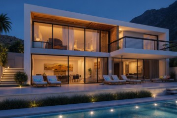 Modello Casa in Legno Villa Mediterranea di Aura Legno srl