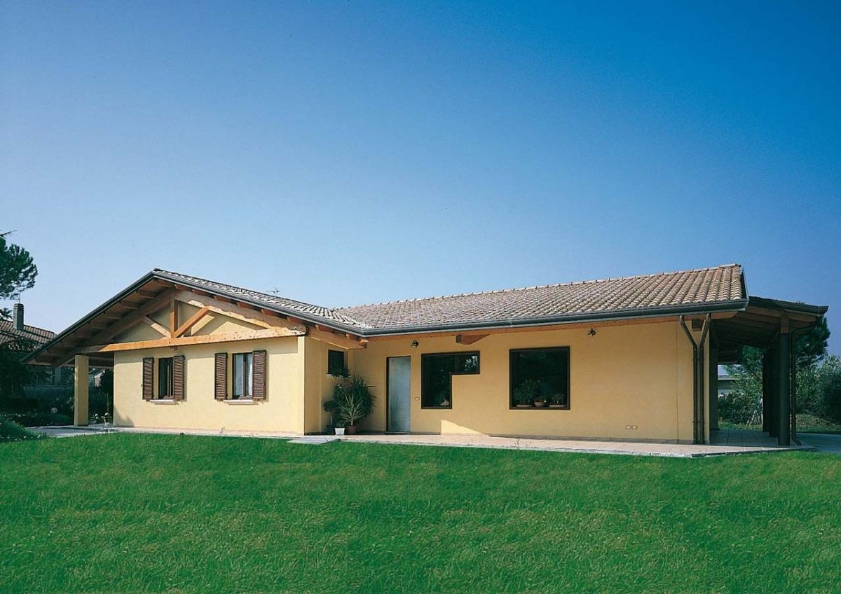 Case in legno COSTANTINI LEGNO - L.A. COST Casa ad un piano - Lazio