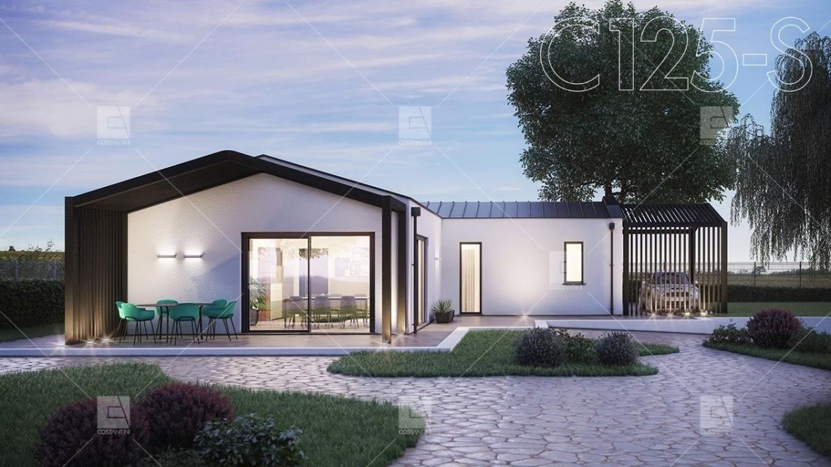 Case in legno COSTANTINI LEGNO - L.A. COST C125-S | Linea Stile