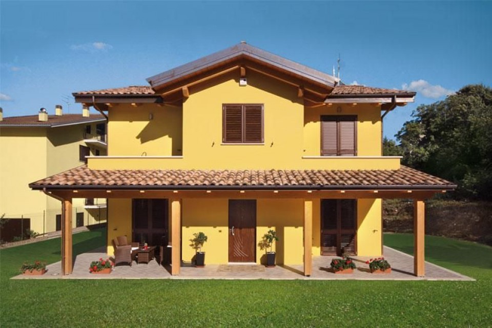 Casa in Legno in stile Classico: L'Aquila
