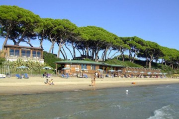 Struttura ricettiva (hotel, villaggio) in Legno Stabilimento balneare