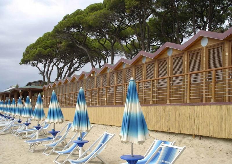 Strutture ricettive (hotel, villaggi) in legno COSTANTINI LEGNO - L.A. COST Stabilimento balneare