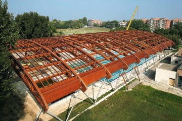 Struttura ricettiva (hotel, villaggio) in Legno