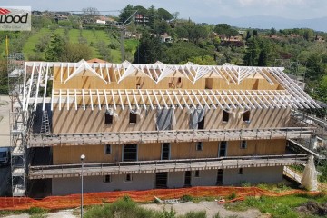 Condominio in Legno Multipiano in Xlam a Sacrofano (RM)