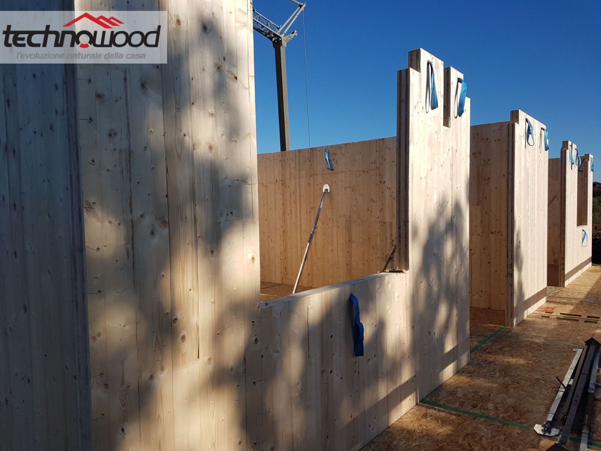 Condomini in legno Technowood Multipiano in Xlam a Sacrofano (RM)