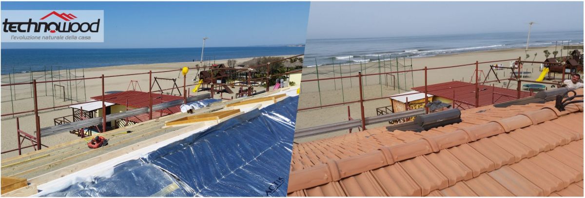 Case in legno Technowood Casa in riva al mare - Fiumicino (RM)