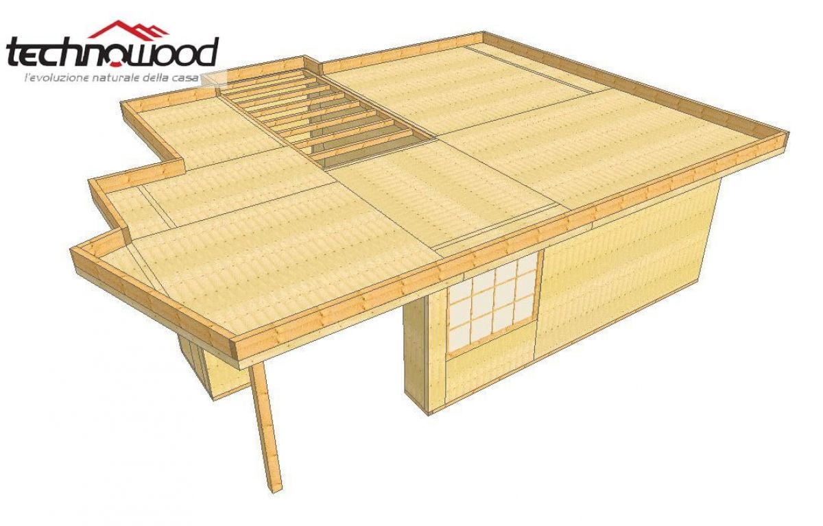 Sopraelevazioni in legno Technowood Sopraelevazione - Roma Cornelia