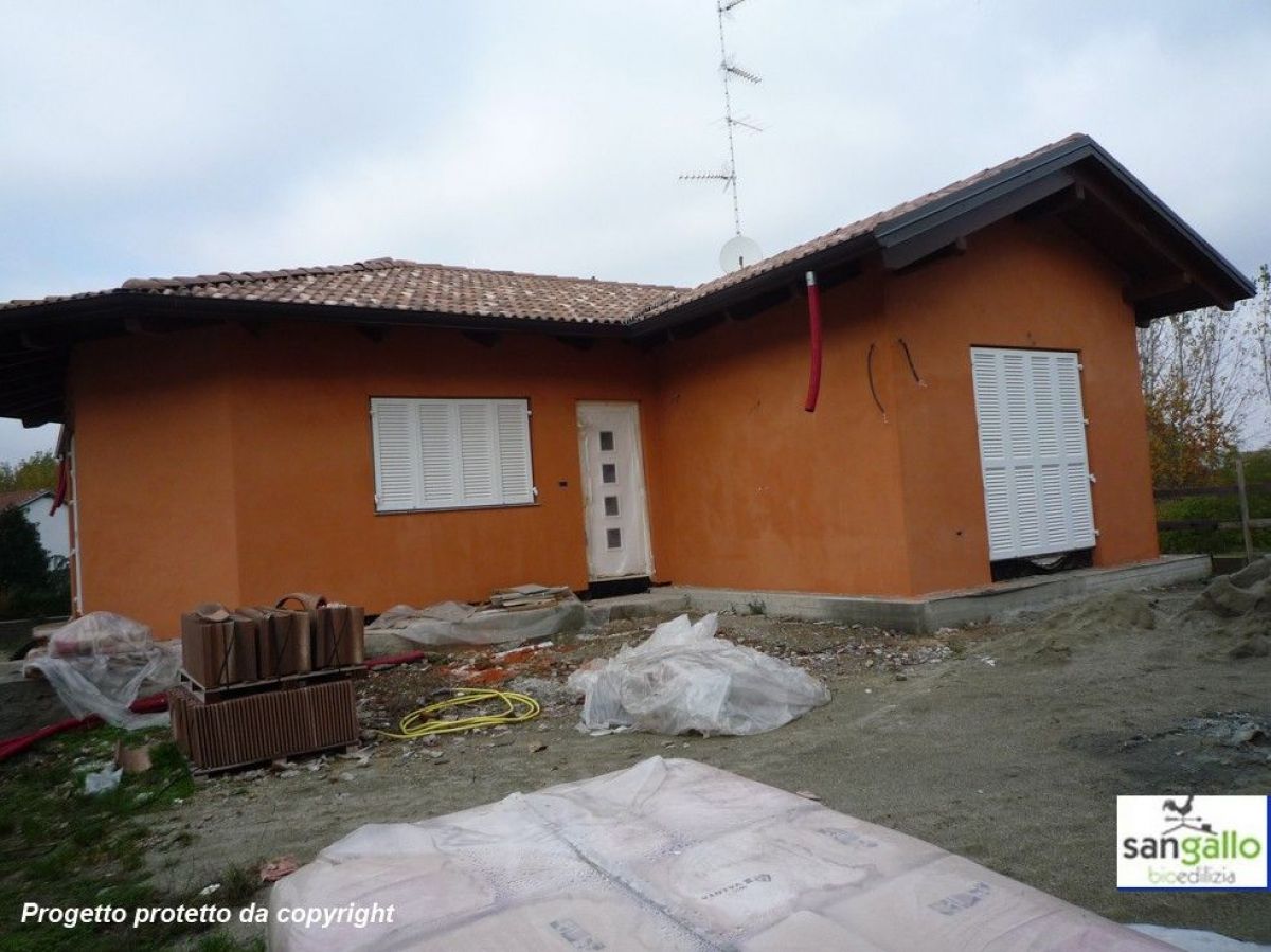 Case in legno Sangallo S.r.l. Casa in bioedilizia costruita su progetto / Vercelli