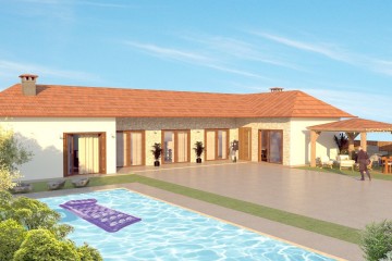 Modello Casa in Legno Su progetto da noi proposto  modificabile  RE 183 di Sangallo S.r.l.