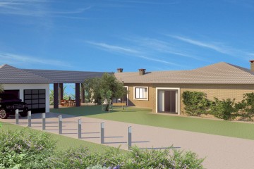 Modello Casa in Legno Su progetto da noi proposto  modificabile  RE 287 di Sangallo S.r.l.