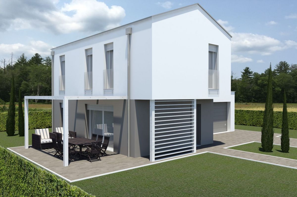 Casa in Legno modello ECO 160 di ECOHOUSE srl