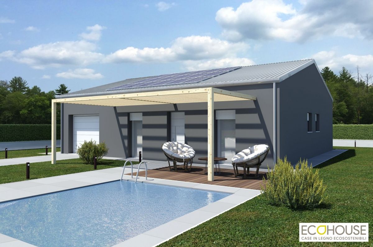 Case in legno ECOHOUSE srl Modello Imola 2
