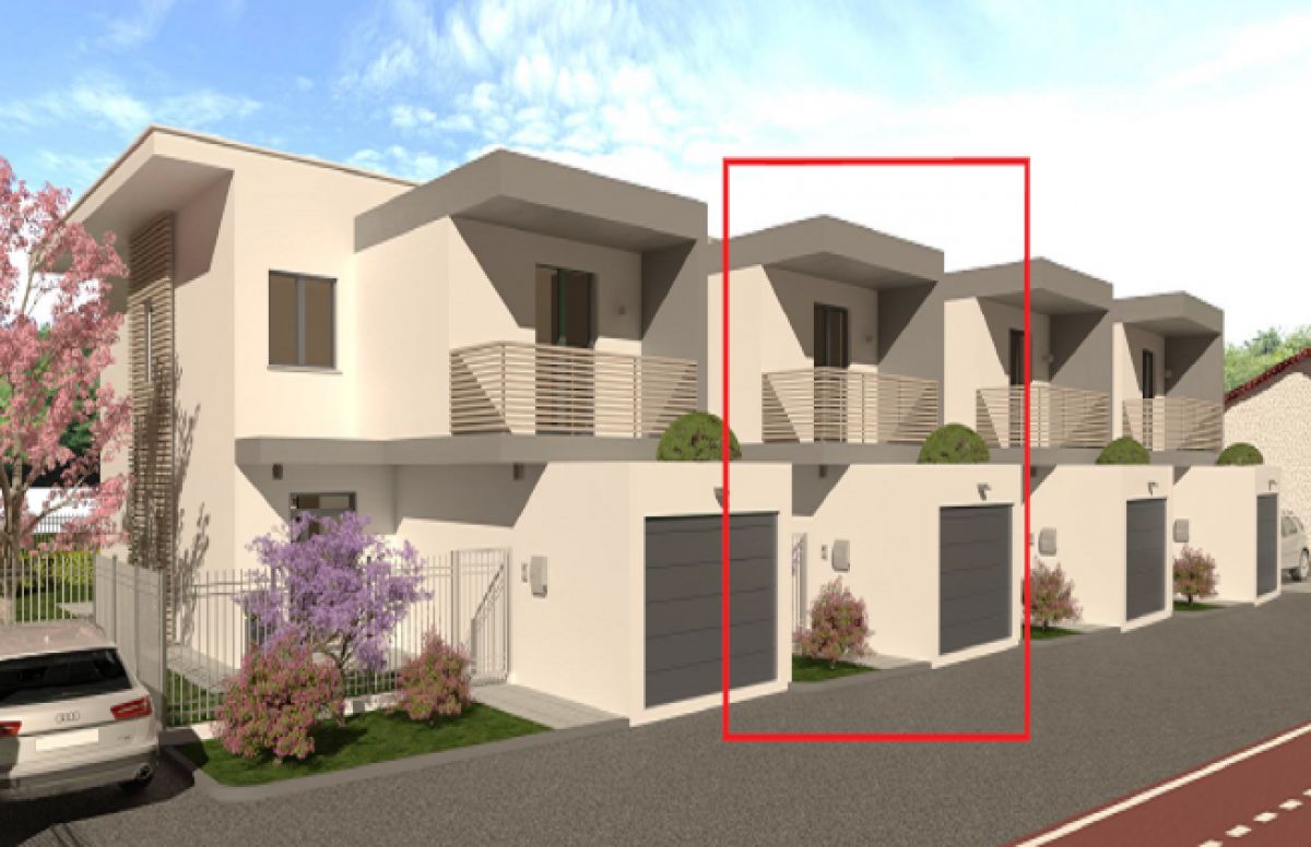 Case in legno Evoluthion  VILLE A SCHIERA PREFABBRICATE IN LEGNO