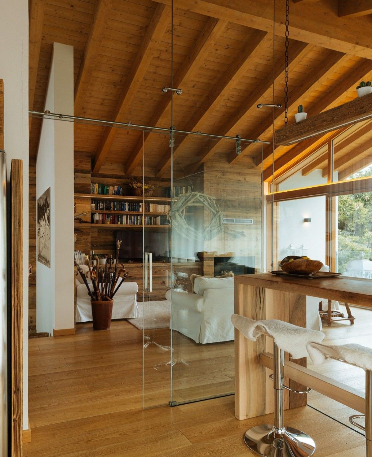 Case in legno Evoluthion VILLA IN LEGNO DAL DESIGN ALPINO