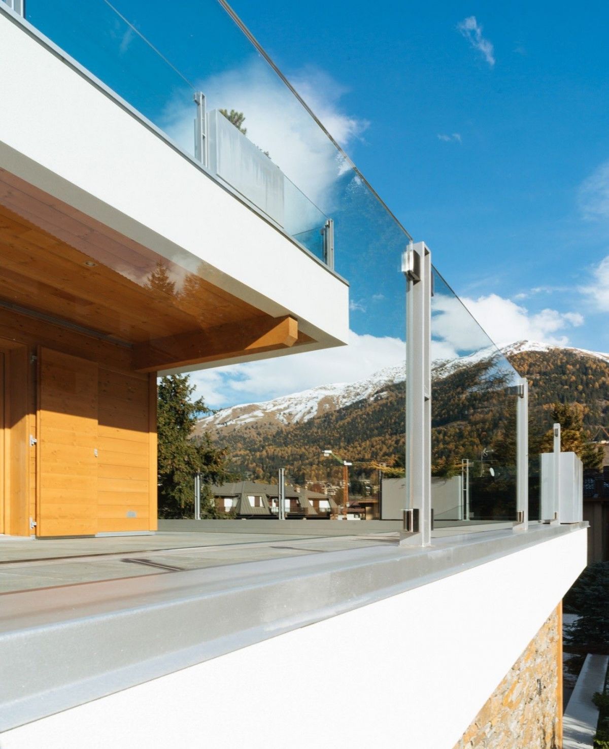 Case in legno Evoluthion VILLA IN LEGNO DAL DESIGN ALPINO