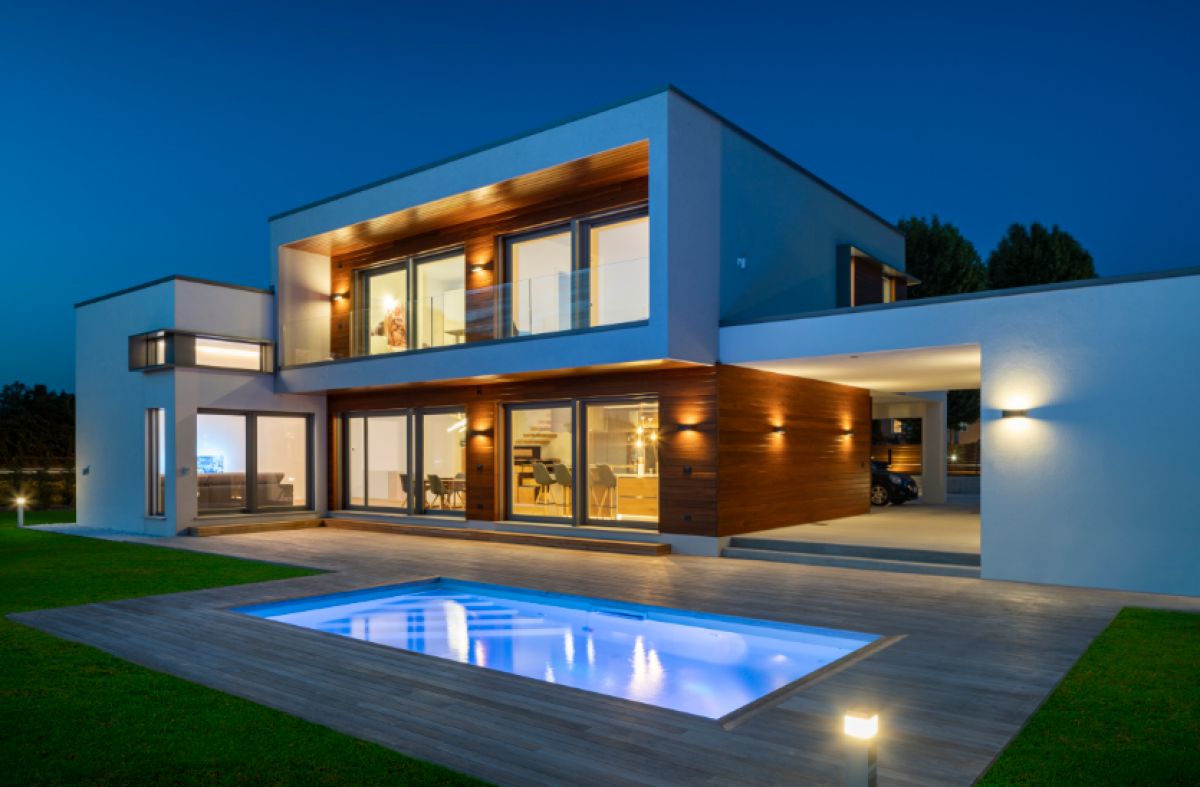 Case in legno Evoluthion  PASSIONE PER IL LEGNO IN QUESTA VILLA DI DESIGN