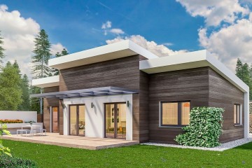Modello Casa in Legno Marta di Edilbiocasa