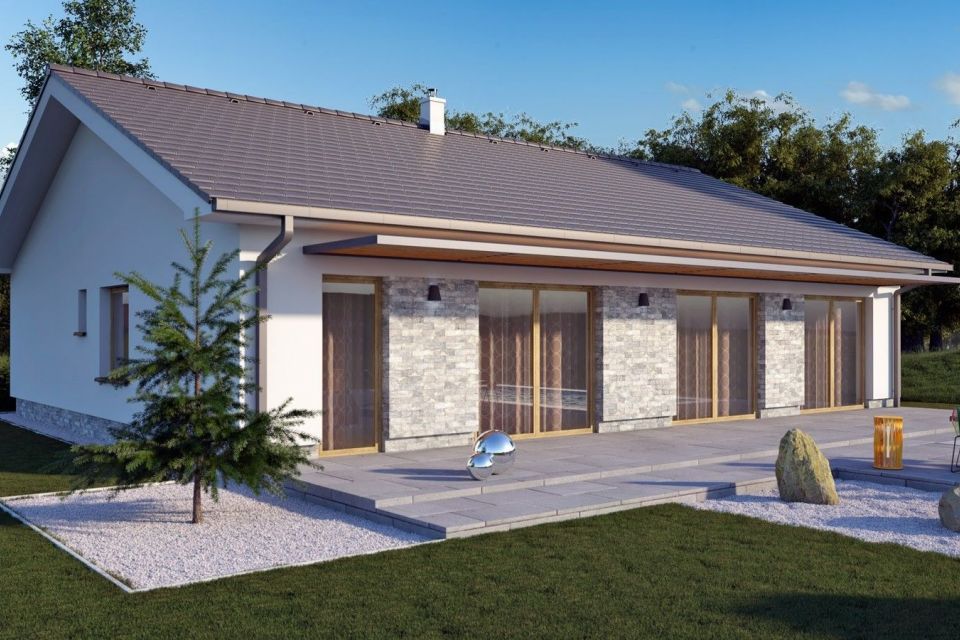 Casa in Legno in stile Moderno: Chiara