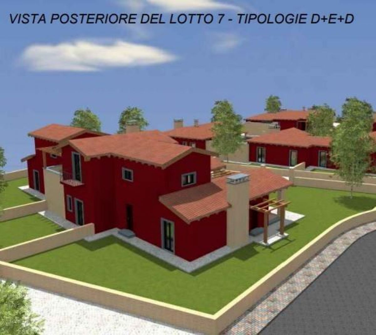 Case in legno Edilbiocasa Complesso residenziale Natura