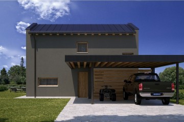 Modello Casa in Legno HEMMACASA150 di HEMMA CASA