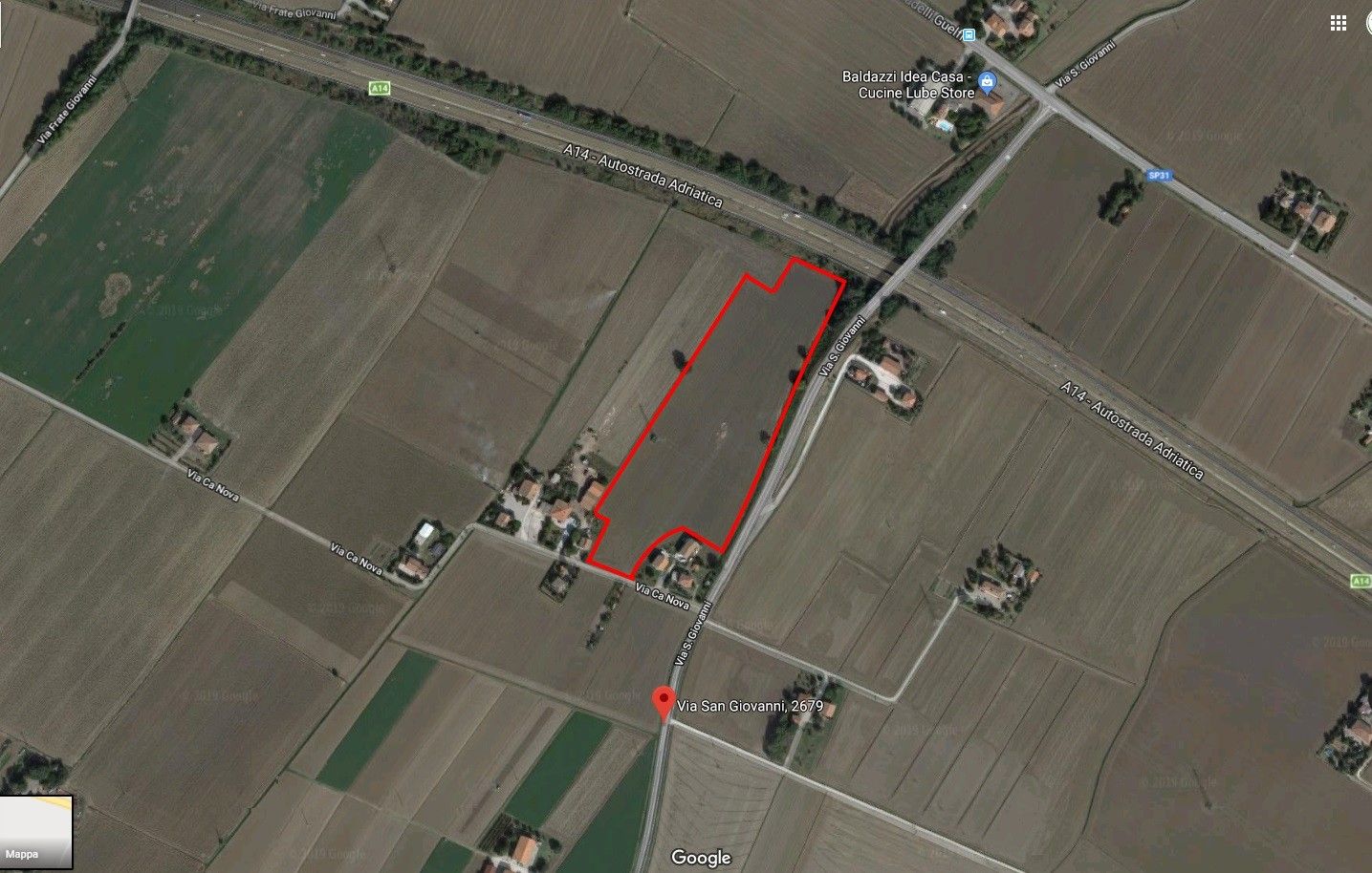 Terreno Agricolo in Vendita Castel San Pietro Terme