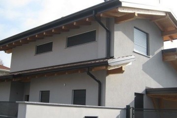 Casa in Legno Casa Brianza legno lamellare  tecnologia TIMBER FRAME certificato FSC - PEFC