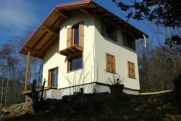 Casa in Legno Casa Brescia tecnologia TIMBER FRAME legno lamellare certificati PEFC - FSC