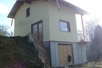 Casa in Legno Casa Brescia tecnologia TIMBER FRAME legno lamellare certificati PEFC - FSC