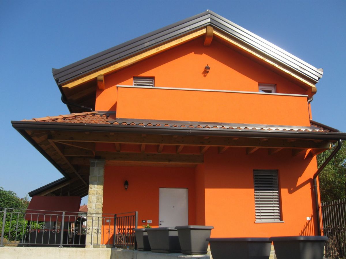 Case in legno BCL Bergamasca Costruzioni Legno Villa Bergamo tecnologia TIMBER FRAM legno lamellare certificato PEFC - FSC