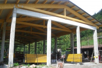 Ampliamento in Legno Attività commerciale