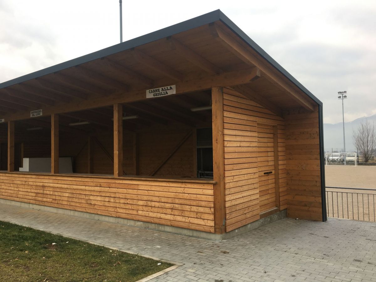 Baite e Chalet in legno BCL Bergamasca Costruzioni Legno Chiosco Attività ricettiva