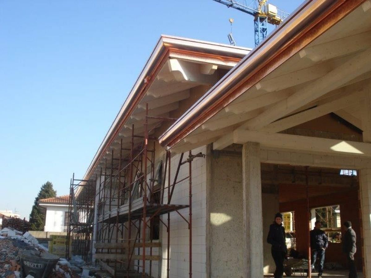Case in legno BCL Bergamasca Costruzioni Legno Tetto legno lamellare certificato FSC - PEFC