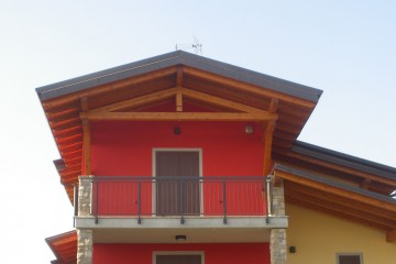 Casa in Legno Ampliamento in Legno Lamellare a Telaio certificato PEFC FSC