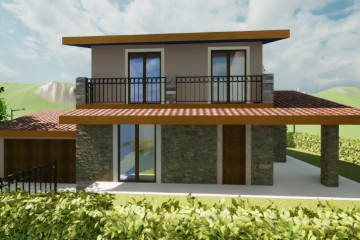 Modello Casa in Legno Casa in Xlam ad alta efficienza energetica - Milano di BCL Bergamasca Costruzioni Legno