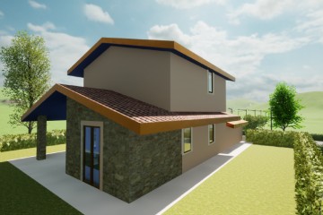 Modello Casa in Legno Casa in Xlam ad alta efficienza energetica - Milano di BCL Bergamasca Costruzioni Legno