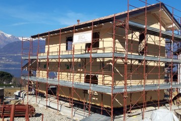 Modello Casa in Legno Villa in XLAM a Colico LC di BCL Bergamasca Costruzioni Legno
