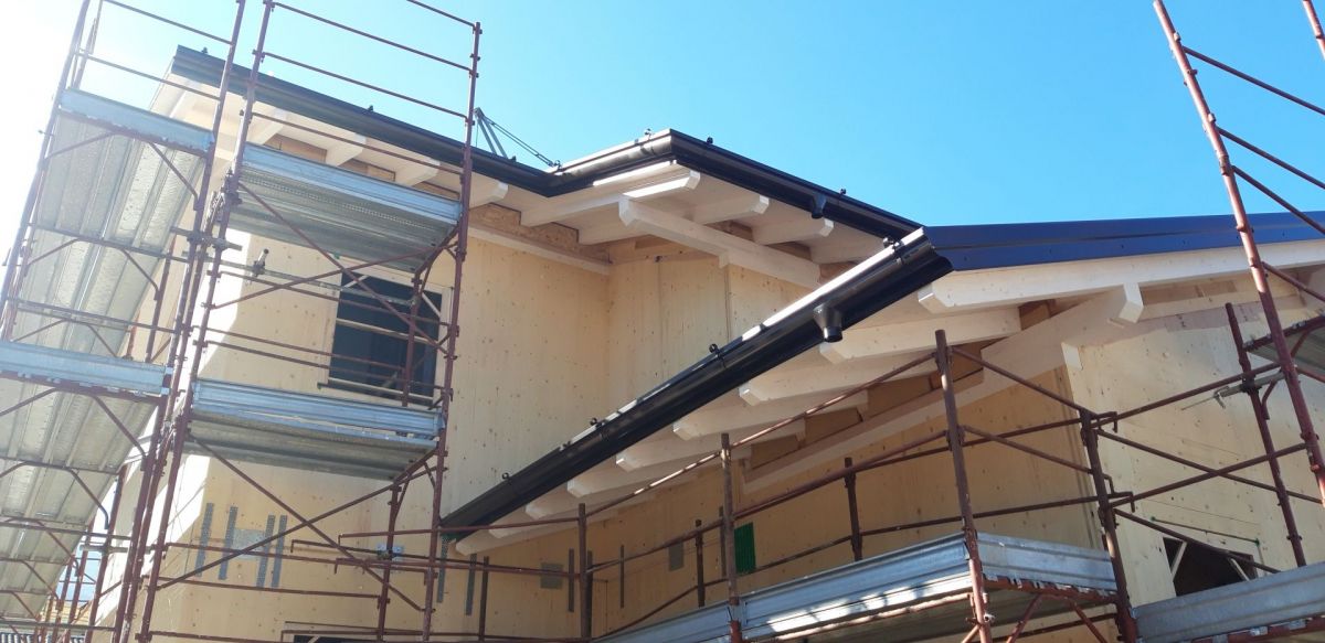 Case in legno BCL Bergamasca Costruzioni Legno Villa in XLAM a Colico LC