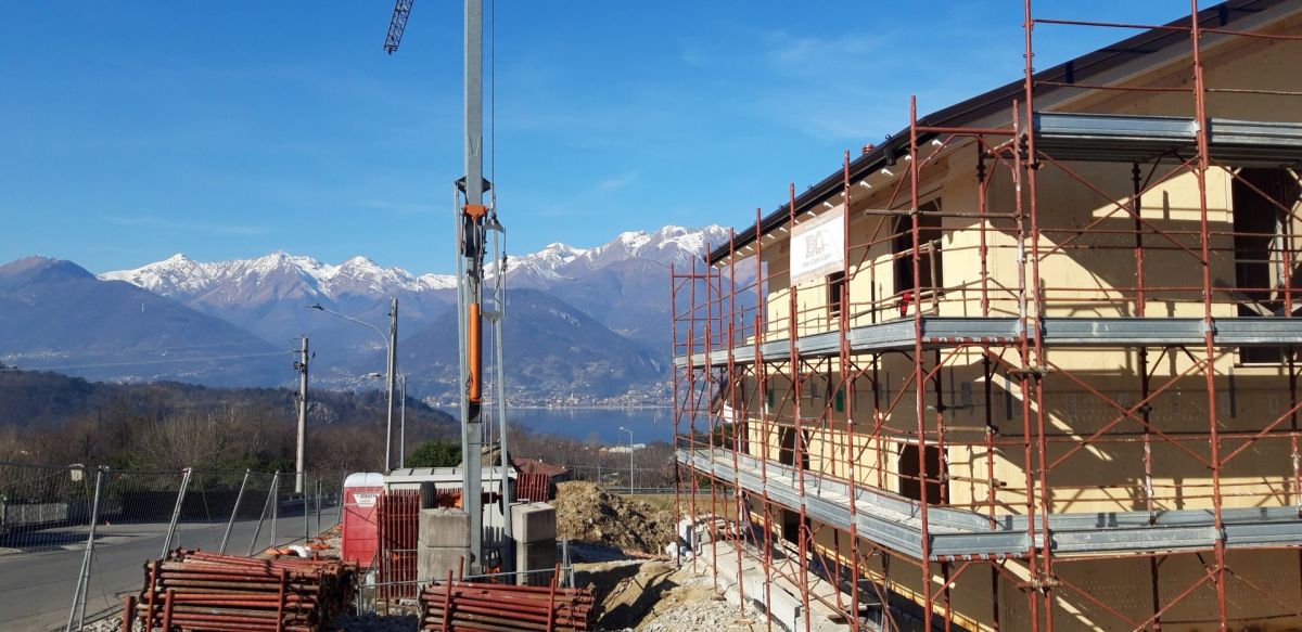 Case in legno BCL Bergamasca Costruzioni Legno Villa in XLAM a Colico LC