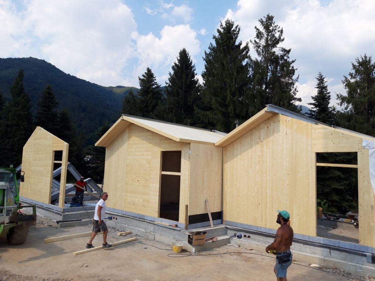 Case in legno BCL Bergamasca Costruzioni Legno Chalet in XLAM  