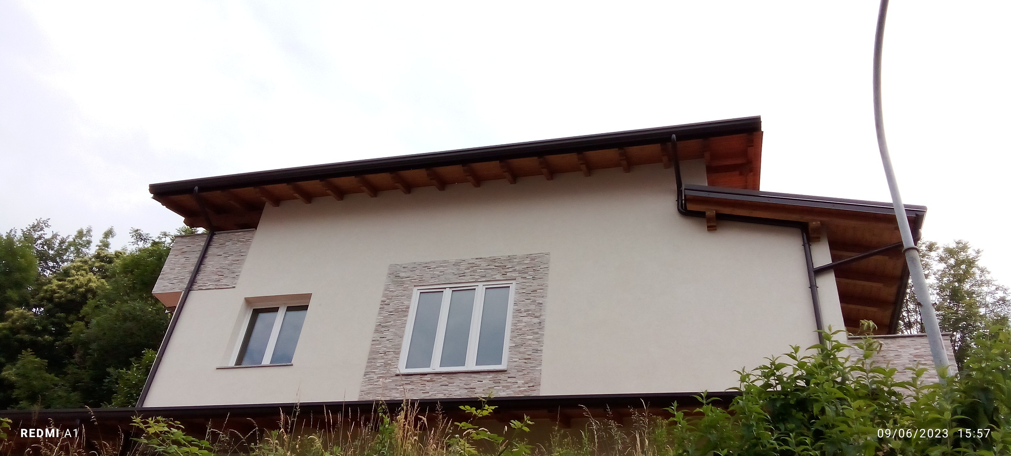 Planimetria della costruzione Casa in Legno modello Casa a Telaio in Legno Lamellare  di BCL Bergamasca Costruzioni Legno