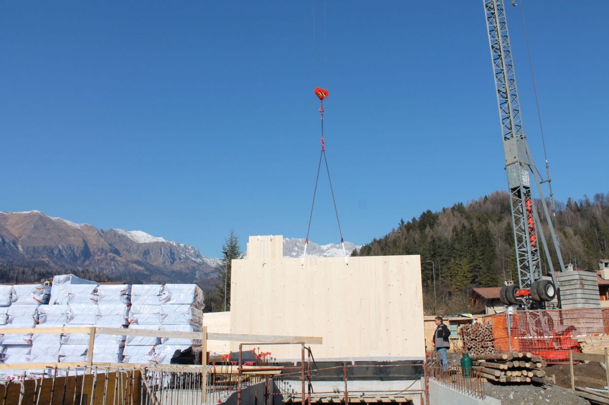 Case in legno BCL Bergamasca Costruzioni Legno Villa Xlam Val Seriana